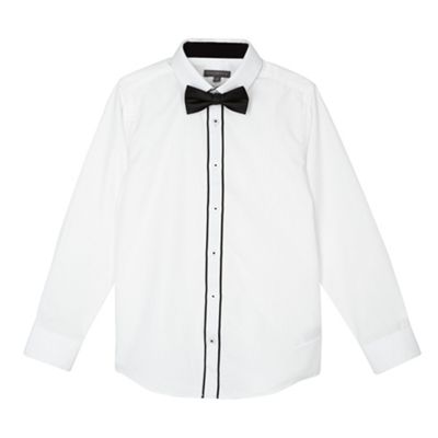 RJR.John Rocha Designer boy's white shirt and bow tie